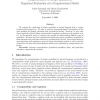 Comprehension of Simple Quantifiers: Empirical Evaluation of a Computational Model