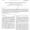 Computation of equilibria in models of flue gas washer plants