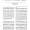Computational Anatomy to Assess Longitudinal Trajectory of Brain Growth