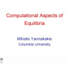 Computational Aspects of Equilibria