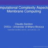 Computational Complexity Aspects in Membrane Computing