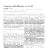 Computational model of dot-pattern selective cells