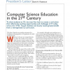 Computer science education in the 21st century