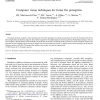 Computer vision techniques for forest fire perception