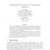 Computing Betti Numbers via Combinatorial Laplacians