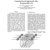 Computing kernels implemented with a wormhole RTR CCM