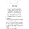 Computing Procedure Summaries for Interprocedural Analysis