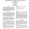 Computing Stable Models by Using the ATMS