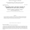 Computing upper and lower bounds on likelihoods in intractable networks
