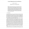 Concept Neighbourhoods in Lexical Databases