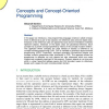 Concepts and Concept-Oriented Programming