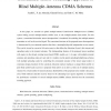 Constrained Tensor Modeling Approach to Blind Multiple-Antenna CDMA Schemes