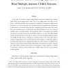 Constrained Tensor Modeling Approach to Blind Multiple-Antenna CDMA Schemes
