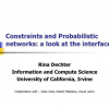 Constraints and Probabilistic Networks: A Look At The Interface