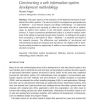 Constructing a web information system development methodology