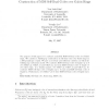 Construction of MDS self-dual codes over Galois rings