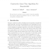 Constructive Linear Time Algorithms for Branchwidth