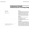 Contemporary domestic infrastructures and technology design