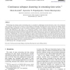 Continuous subspace clustering in streaming time series