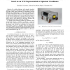 Control of an pseudo-omnidirectional, non-holonomic, mobile robot based on an ICM representation in spherical coordinates