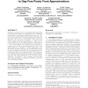 Convergence of stochastic search algorithms to gap-free pareto front approximations