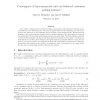 Convergence of type-symmetric and cut-balanced consensus seeking systems