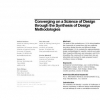 Converging on a science of design through the synthesis of design methodologies