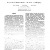 Cooperative Robot Localization with Vision-Based Mapping