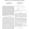 Coordinate Interleaved Distributed Space-Time Coding for Two-Antenna-Relays Networks