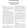 Coordinating change of agents' states in situated agents models