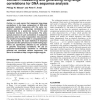 CorGen - measuring and generating long-range correlations for DNA sequence analysis