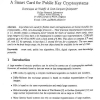 CORSAIR: A SMART Card for Public Key Cryptosystems