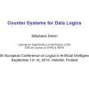 Counter Systems for Data Logics