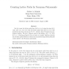 Counting Lattice Paths by Narayana Polynomials
