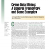 Crime Data Mining: A General Framework and Some Examples