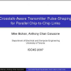 Crosstalk-Aware Transmitter Pulse-Shaping for Parallel Chip-to-Chip Links