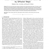 Data Fusion and Multicue Data Matching by Diffusion Maps