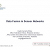 Data fusion in sensor networks