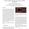 Data-Parallelism and GPUs for Lattice Gas Fluid Simulations