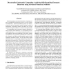 Decentralised Autonomic Computing: Analysing Self-Organising Emergent Behaviour using Advanced Numerical Methods