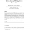 Decision making with hybrid influence diagrams using mixtures of truncated exponentials