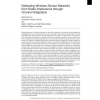 Defending wireless sensor networks from radio interference through channel adaptation