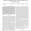Delay Analysis of Car-to-Car Reliable Data Delivery Strategies Based on Data Mulling with Network Coding