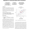 Demonstrating principal component aggregation for distributed spatial pattern recognition