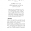 Dependence among Codeword Bits Errors in ECOC Learning Machines: An Experimental Analysis