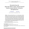 Derandomizing the Ahlswede-Winter matrix-valued Chernoff bound using pessimistic estimators, and applications