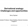 Derivational Analogy: Challenges and Opportunities