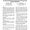 Design, adoption, and assessment of a socio-technical environment supporting independence for persons with cognitive disabilitie
