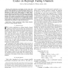 Design and Analysis of Turbo Codes on Rayleigh Fading Channels