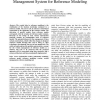 Design and Implementation of a Version Management System for Reference Modeling